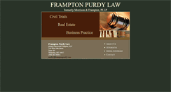 Desktop Screenshot of morrisonframpton.com